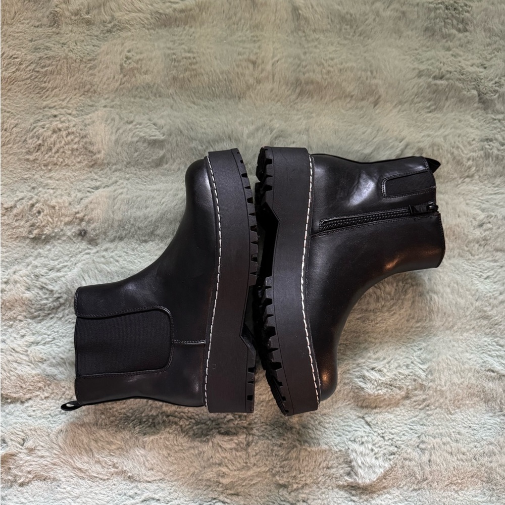 Torrid Black Platform Chelsea Bootie
